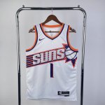 NBA 1 Booker Phoenix Suns 23-24 Association Maillot blanc